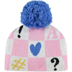 A DEE - Gazette Symbols Hat - Pink