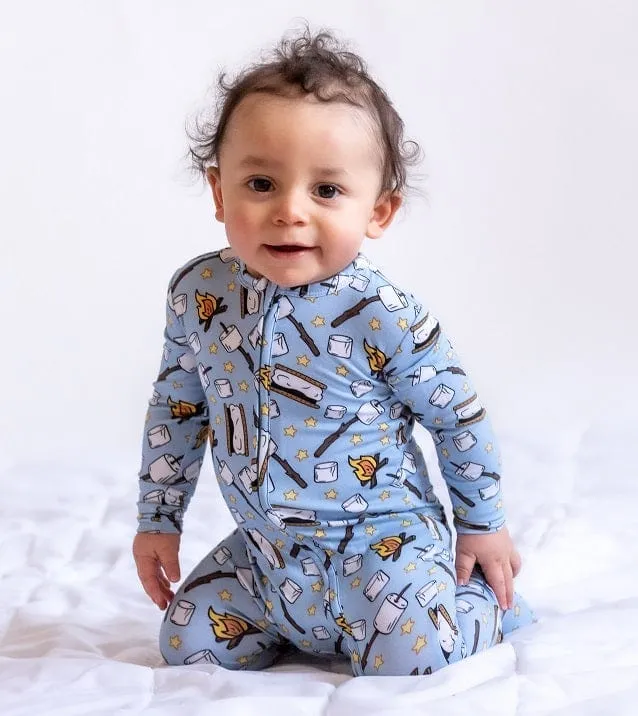 A Little Batty Cartoon Crazies - Bamboo Zippy Romper