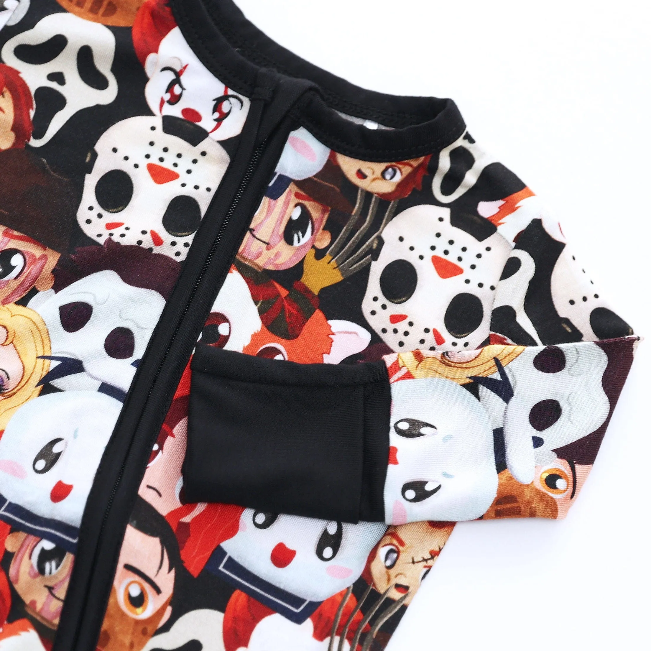 A Little Batty Cartoon Crazies - Bamboo Zippy Romper