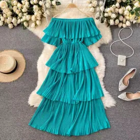 Adele Statement Tiered Dress