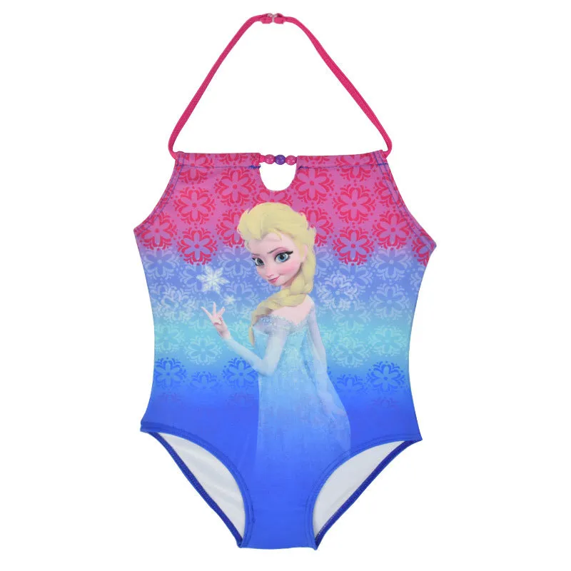 Bikini Girl's One-Piece Swimsuit Swimwear