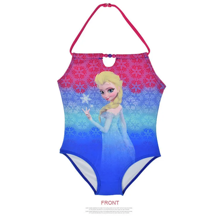 Bikini Girl's One-Piece Swimsuit Swimwear