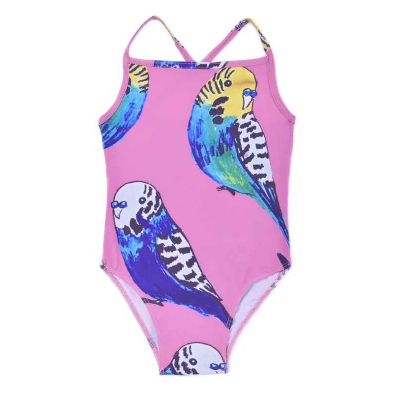 Bikini Girl's One-Piece Swimsuit Swimwear