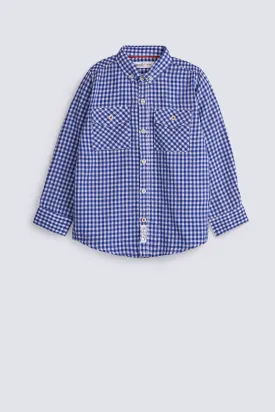 BOYS CHECKERED SHIRT