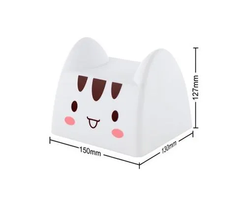 Cartoon USB Charging LED Nursery Night Light for Children - Pig