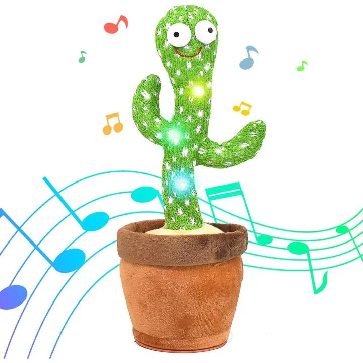 Dancing & Singing Repeat Your Words Cactus Toy | HKS STORE