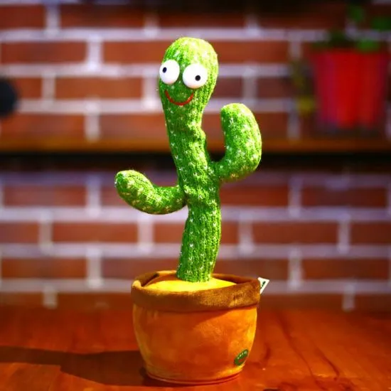 Dancing & Singing Repeat Your Words Cactus Toy | HKS STORE