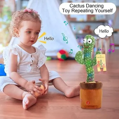 Dancing & Singing Repeat Your Words Cactus Toy | HKS STORE