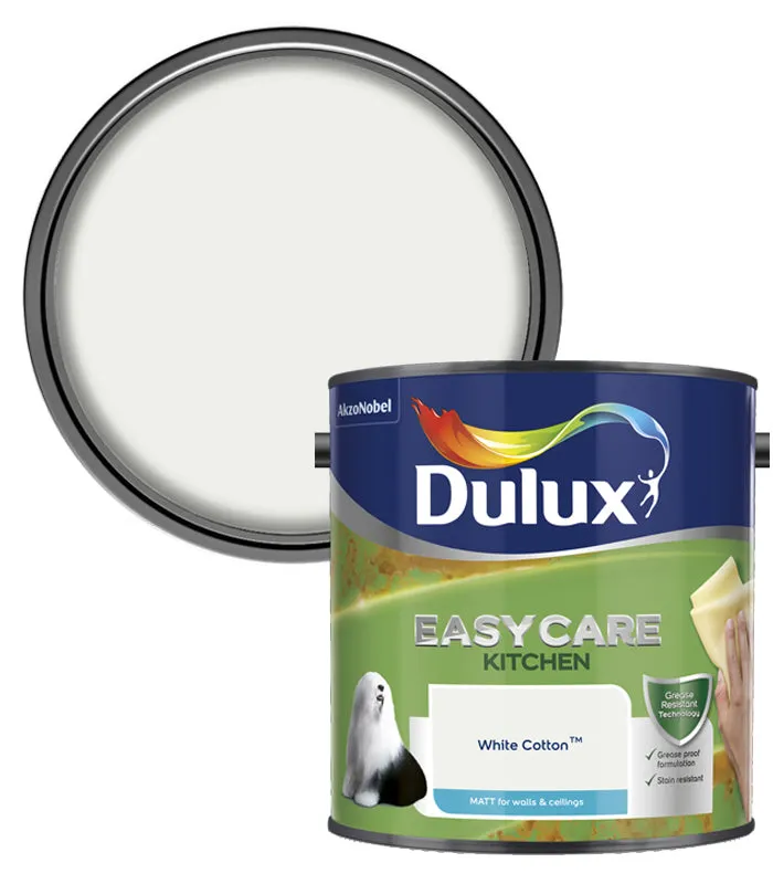 Dulux Easycare Kitchen Matt Paint - 2.5 Litre