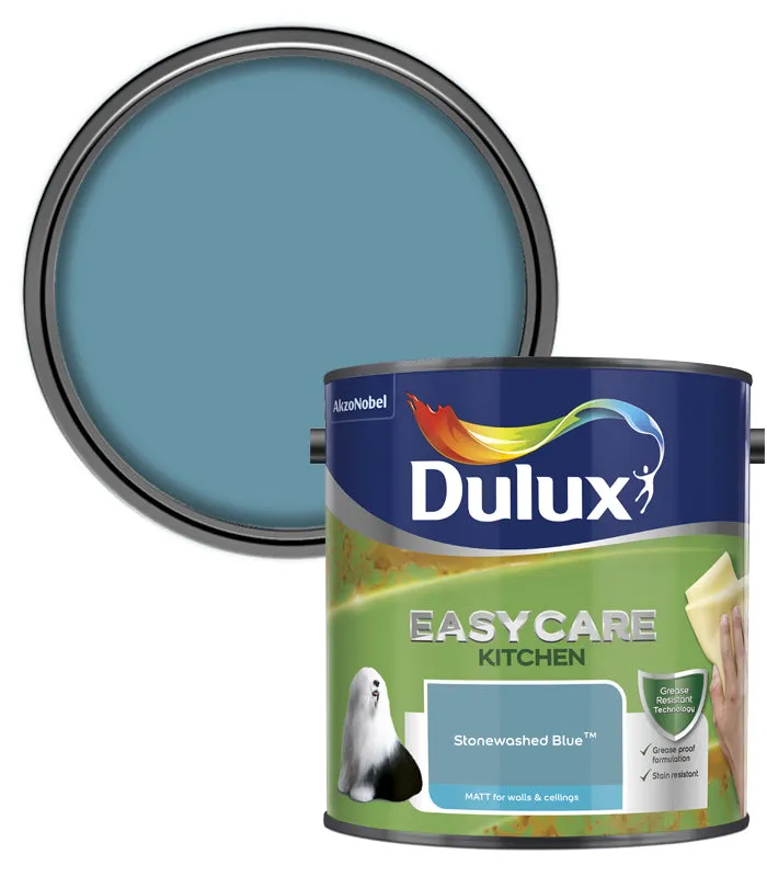 Dulux Easycare Kitchen Matt Paint - 2.5 Litre