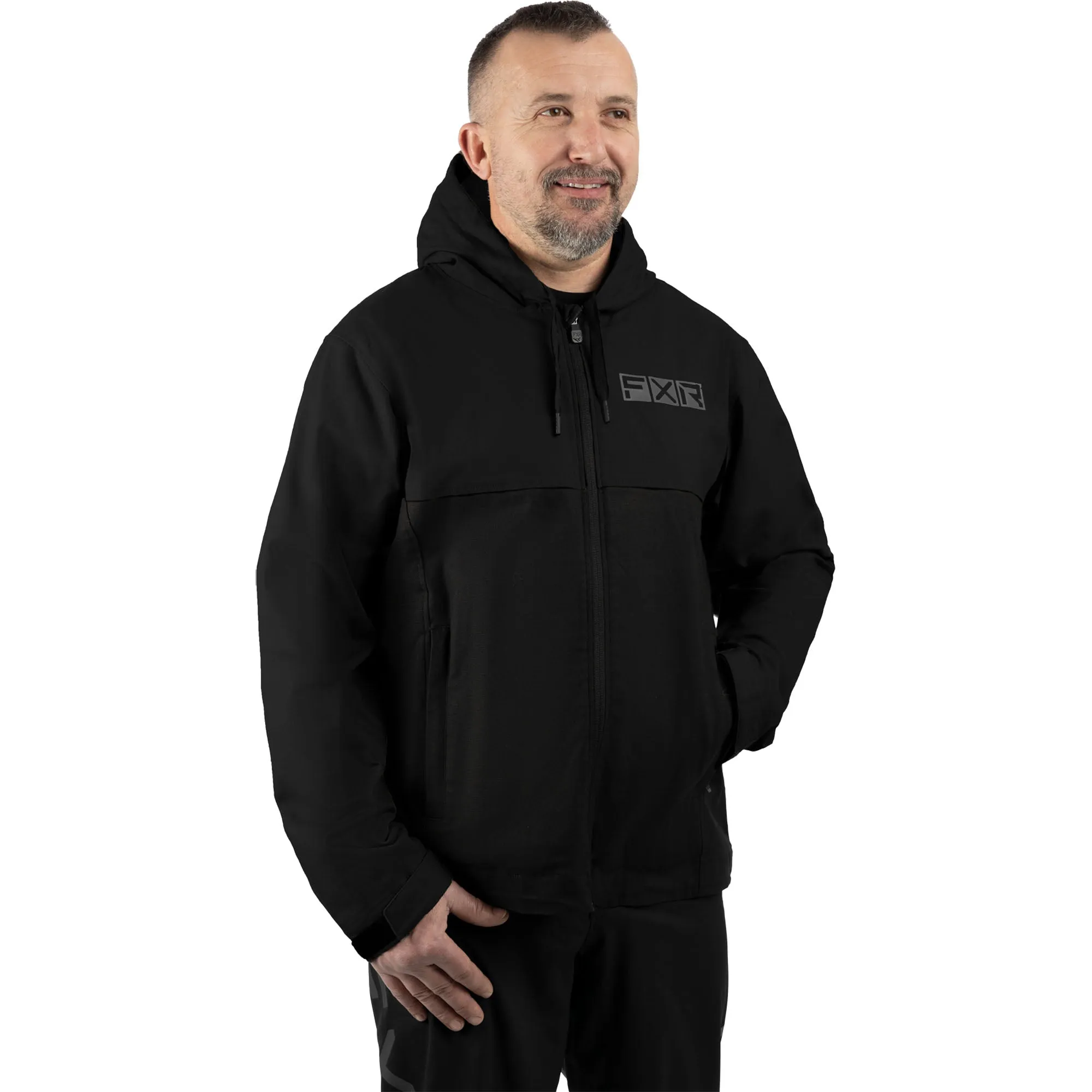 FXR Tackle Canvas Snowmobile Jacket Black Ops