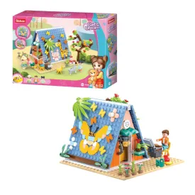 Girls Camp Building Blocks Kit (341 Pcs)