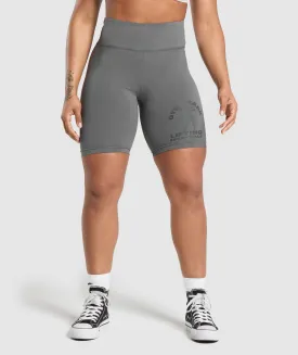 Gymshark Strong Women Shorts - Brushed Grey