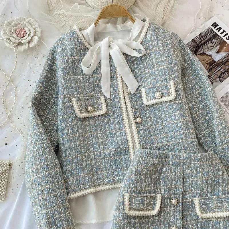 Hazel Statement Coord Set - Tweed