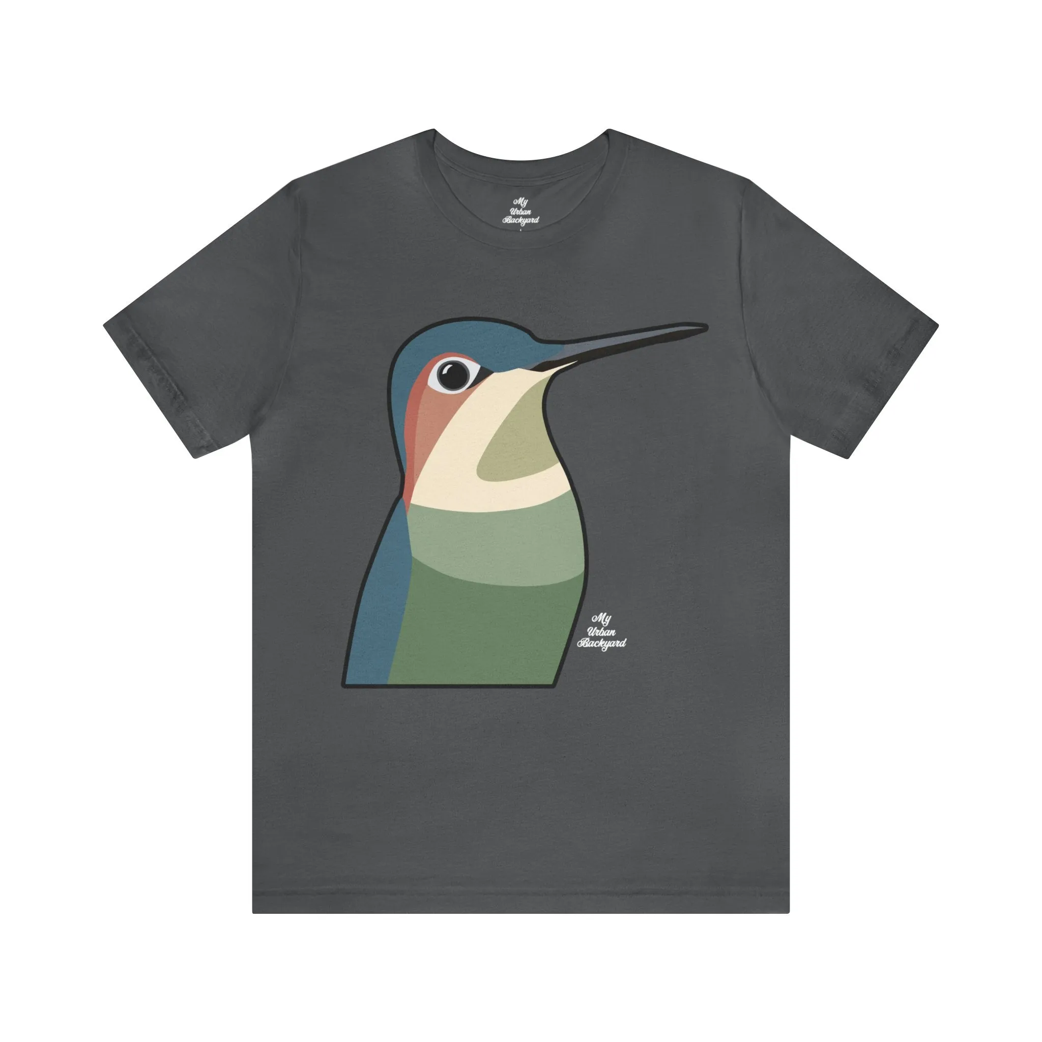 Hummingbird Ryoko, Soft 100% Jersey Cotton T-Shirt, Unisex, Short Sleeve, Retail Fit