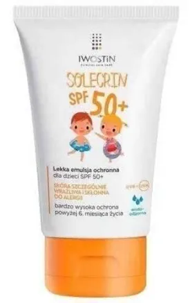 IWOSTIN Solecrin Emulsion for children SPF50 100ml