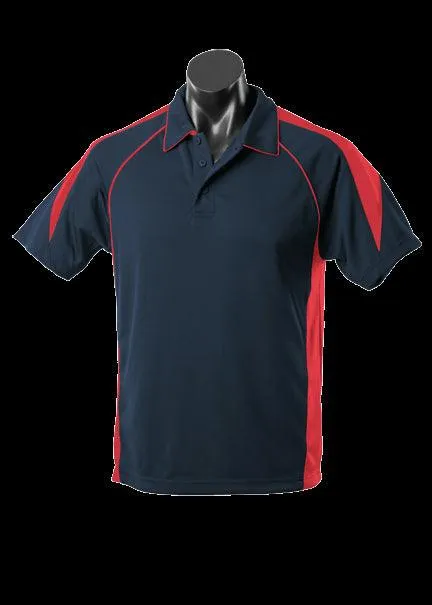 Kids Premier Polo Navy/Red