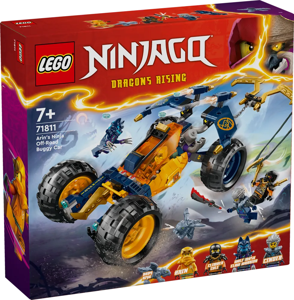 LEGO Ninjago Arin's Ninja Off-Road Buggy Car 71811