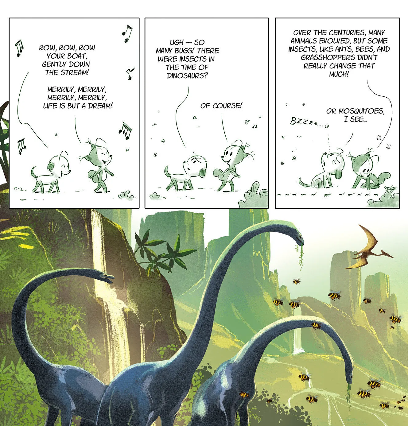 LITTLE TAILS IN PREHISTORY, by Brrémaud & Bertolucci