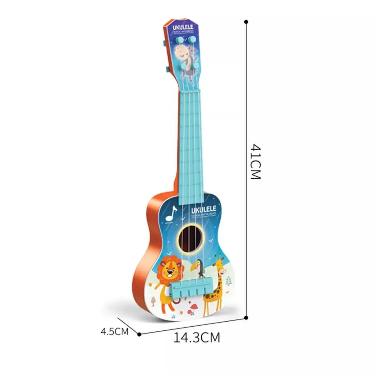 Lively Cartoon Design Guitar