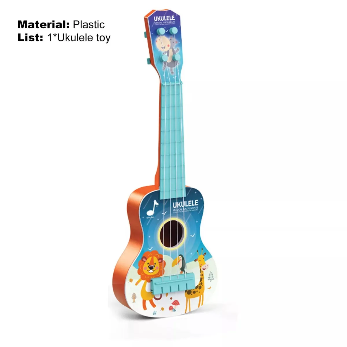 Lively Cartoon Design Guitar