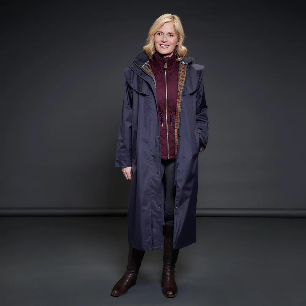 Malvern Ladies Waterproof Coat - Navy