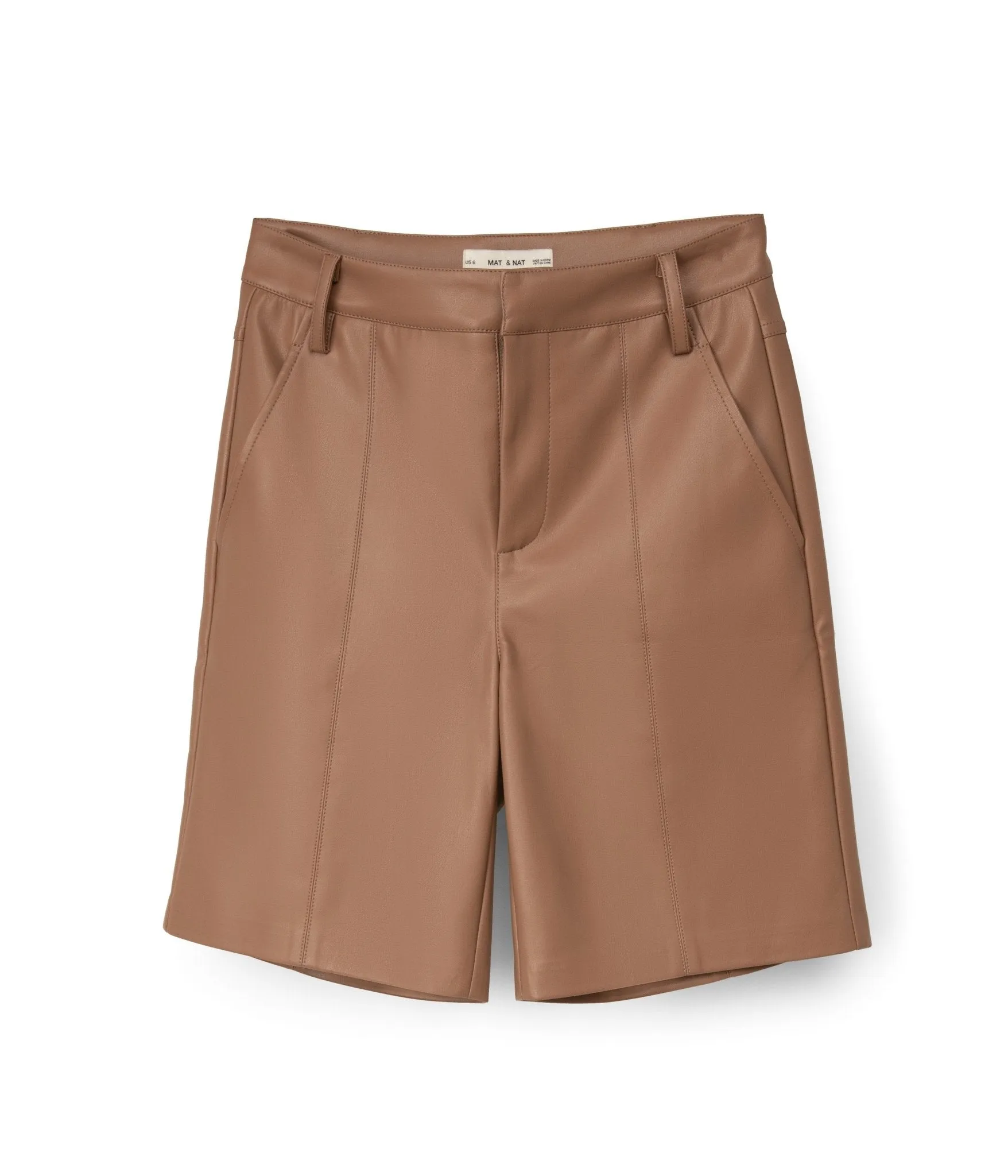 MATT&NAT EDIE - Women's High-Waisted Vegan Shorts