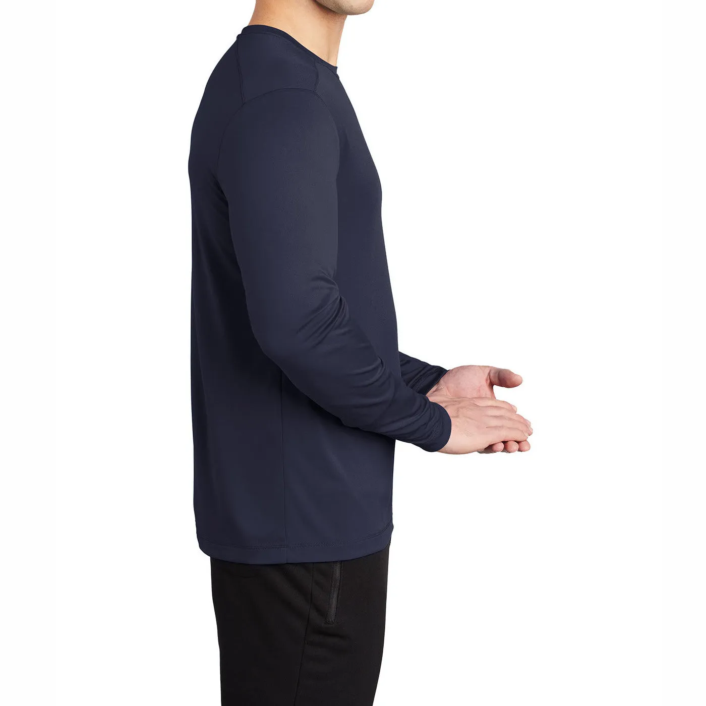 Men's Pro Long Sleeve Performance Tee for Active Wear