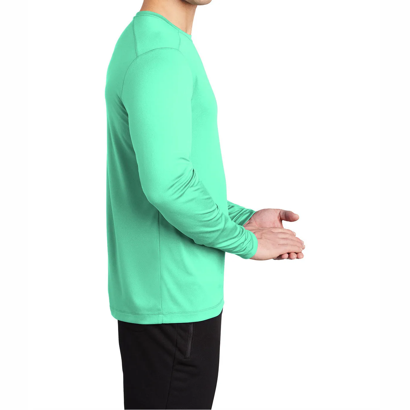 Men's Pro Long Sleeve Performance Tee for Active Wear