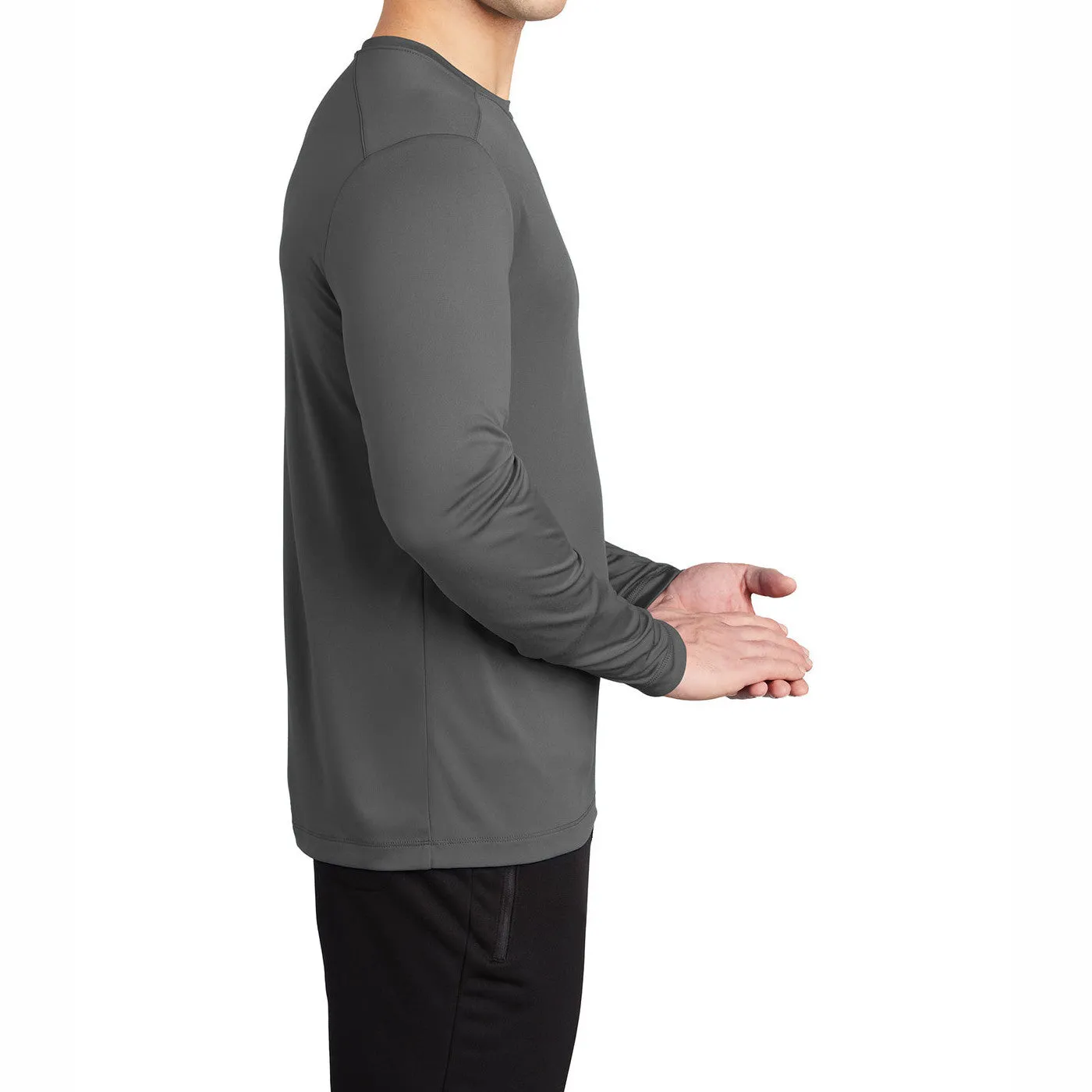 Men's Pro Long Sleeve Performance Tee for Active Wear