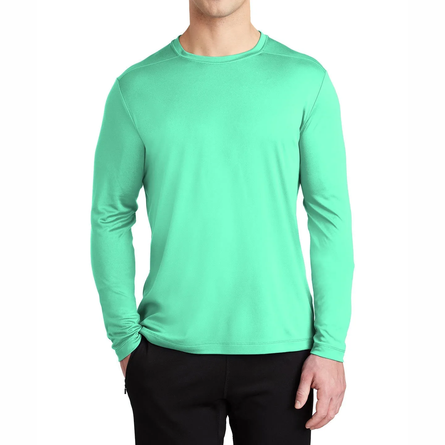 Men's Pro Long Sleeve Performance Tee for Active Wear