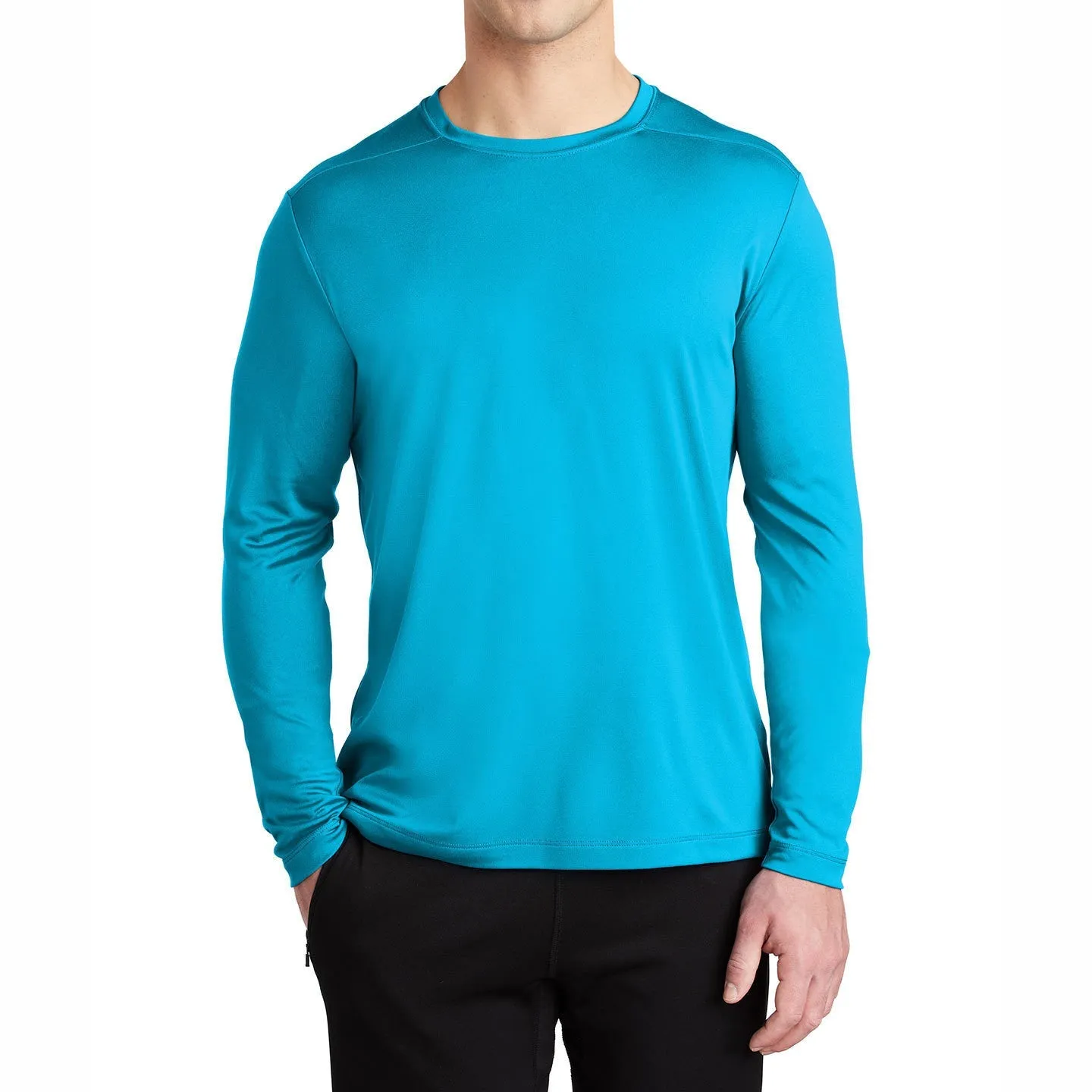 Men's Pro Long Sleeve Performance Tee for Active Wear