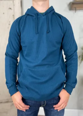 Men's Waffle Hoodie in Midnight Petrol by The North Face