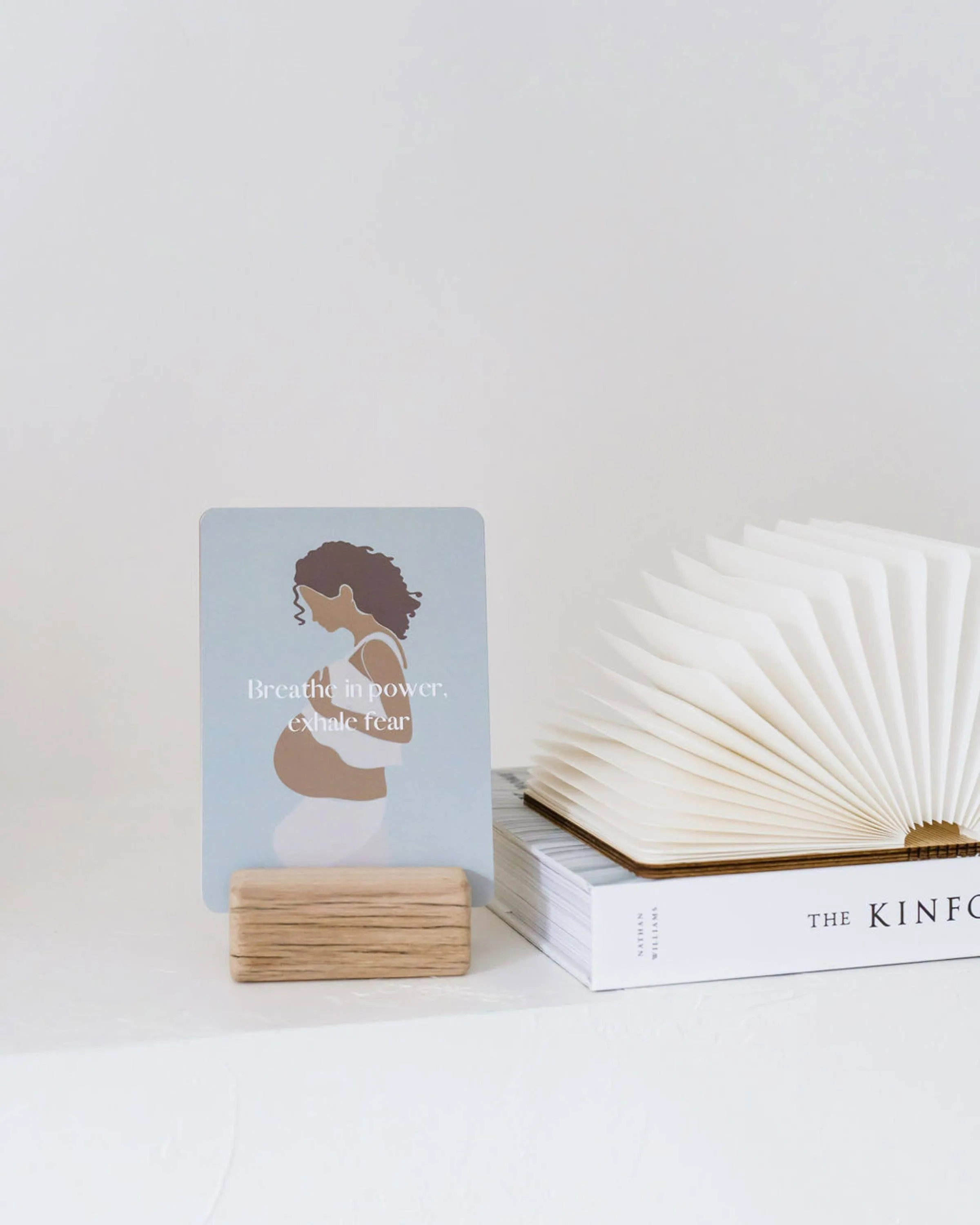 'New Mum' Affirmation cards for pregnancy and birth set