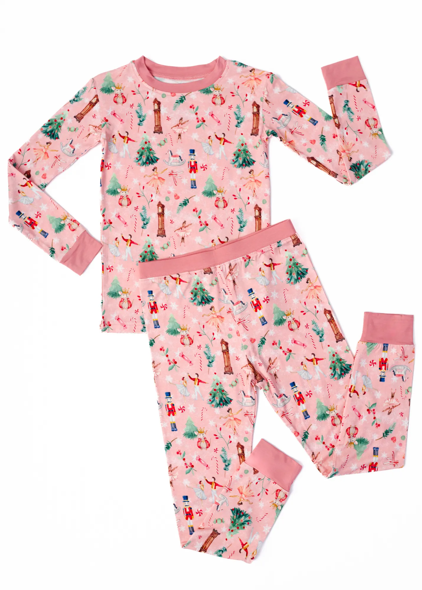 Nutcracker Christmas Kids Bamboo Jammies