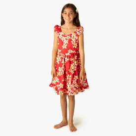 Plumeria Girls Sundress