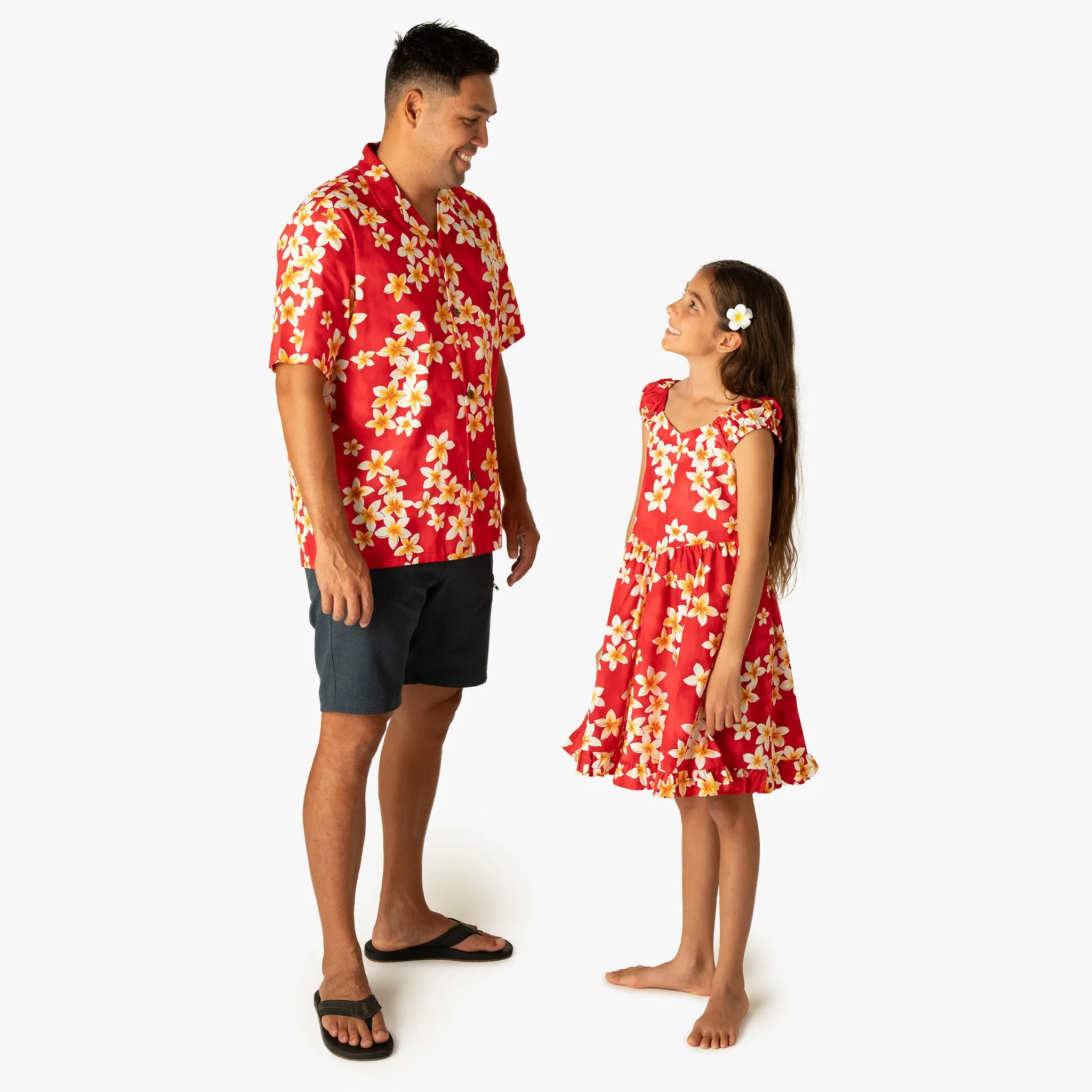 Plumeria Girls Sundress