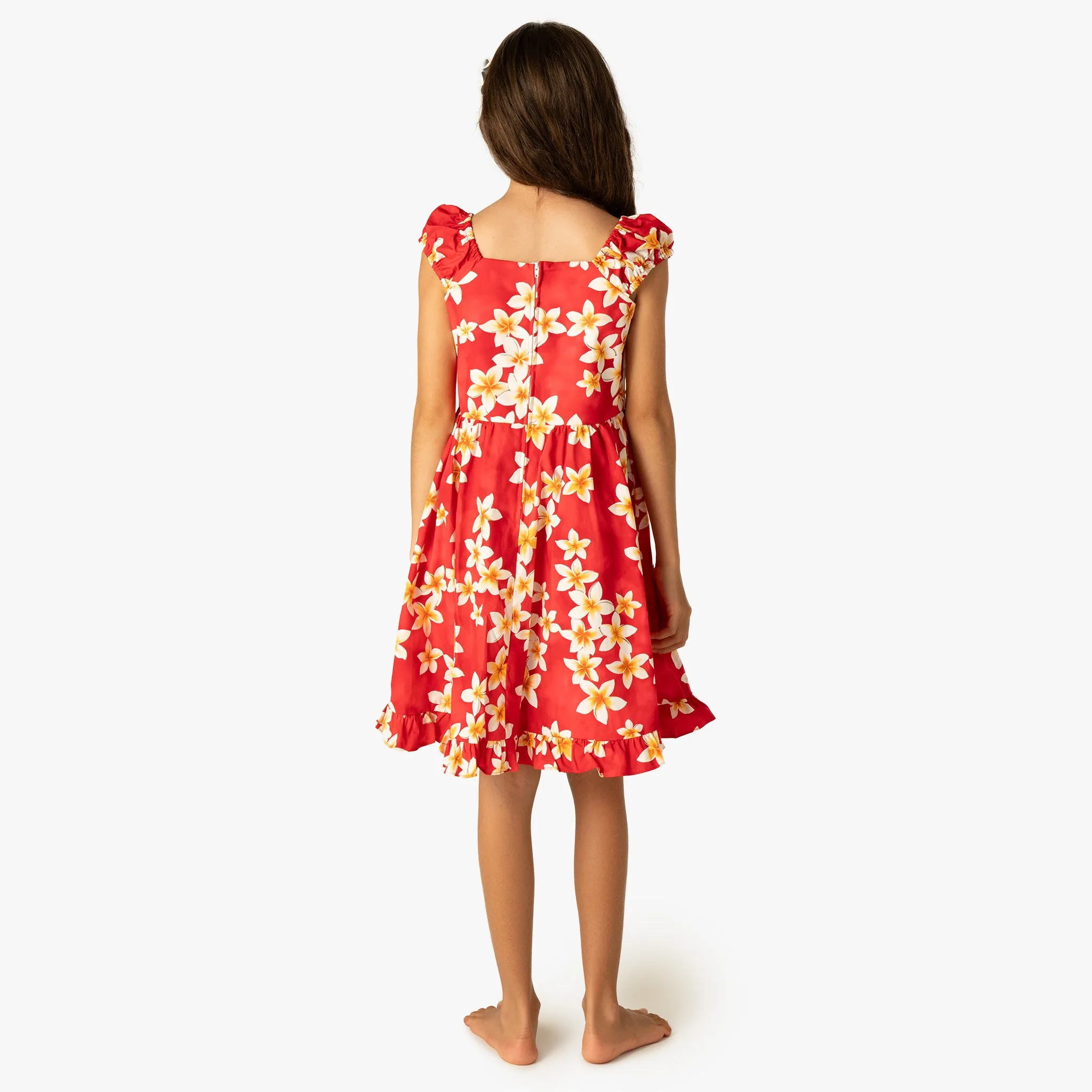 Plumeria Girls Sundress