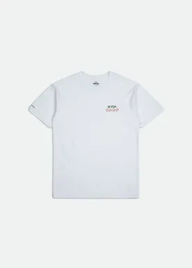 Strummer Set S/S Tailored Tee - White