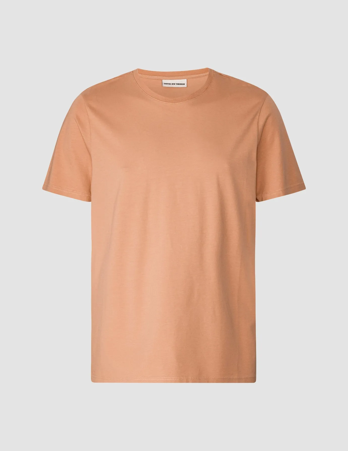 Supima T-shirt Rusty Caramel