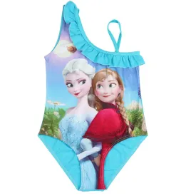 Swimsuit Children's One-Piece One-Shoulder Girl's Swimwear