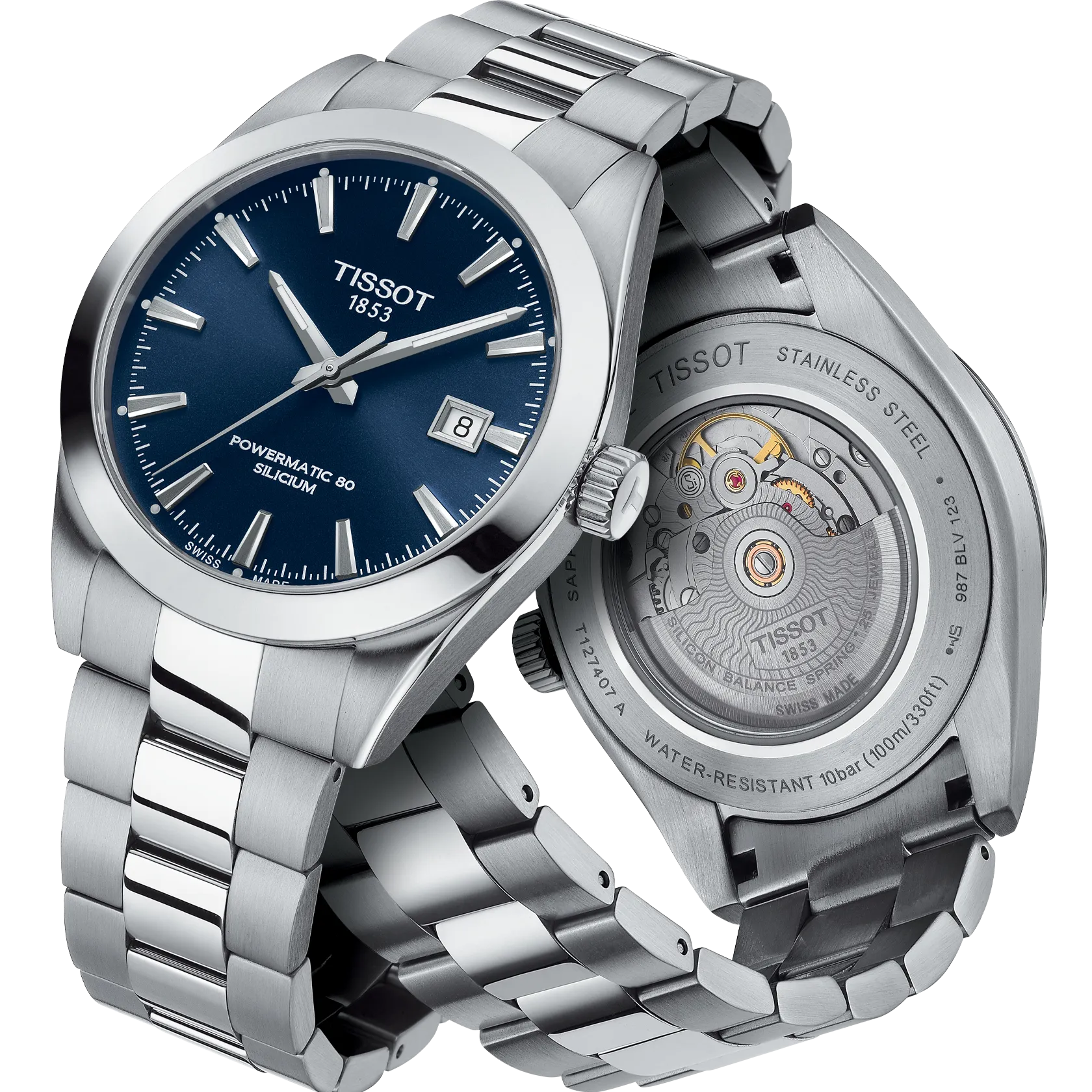 Tissot Gentleman Powermatic 80 Silicium T1274071104100