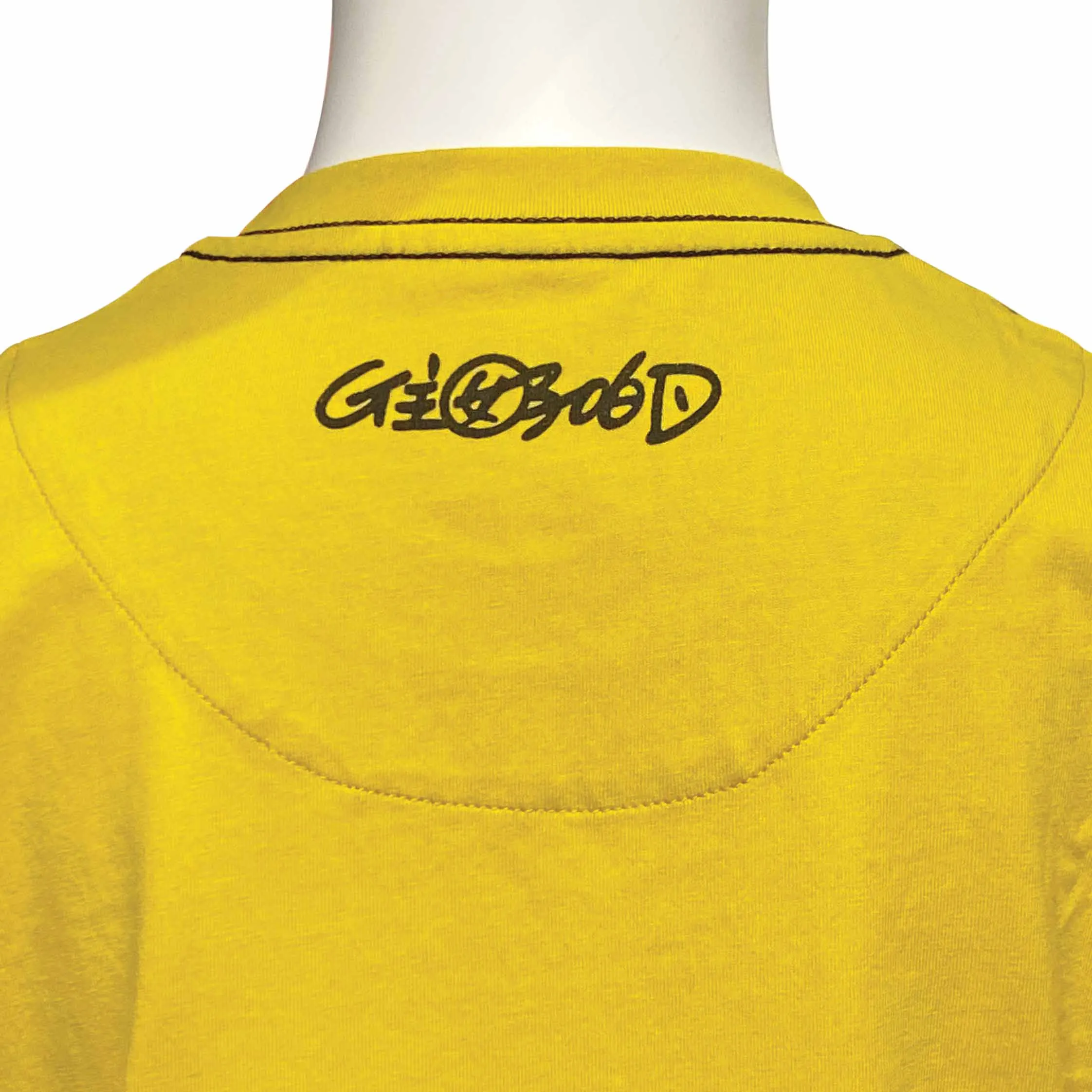 'Under Amah' Kids T-shirt, Yellow