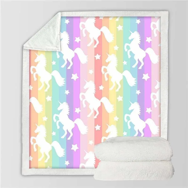 Unicorn Blanket For Kids Just For You