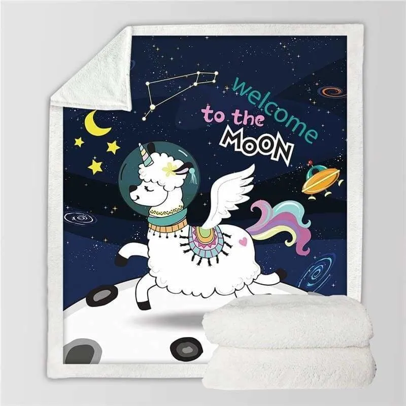 Unicorn Blanket For Kids Just For You