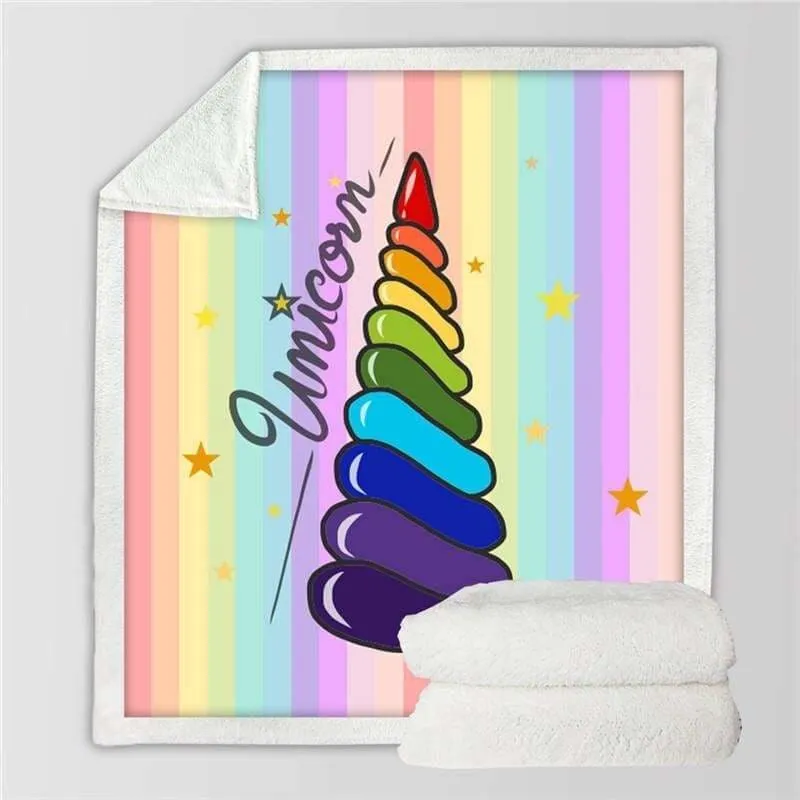 Unicorn Blanket For Kids Just For You