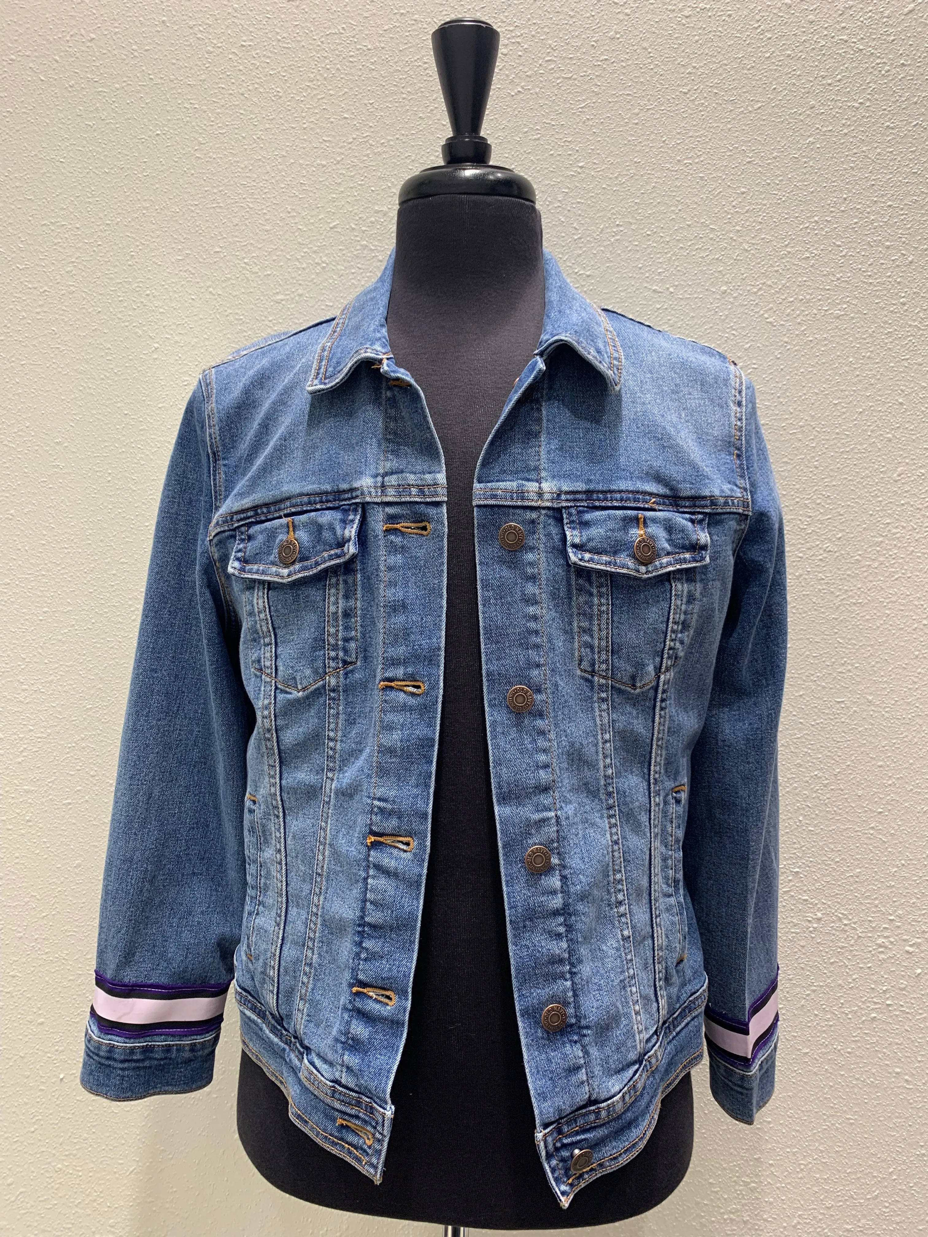 Vintage Repurposed TCU Jacket