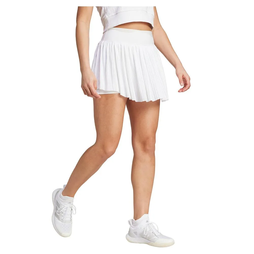 Womens Pro Aero.RDY Pleated Tennis Skort White